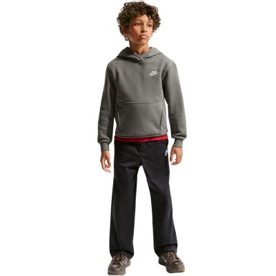 8. Nike Sportswear Club Fleece Kids' Sweatshirt Gray FD3000 289