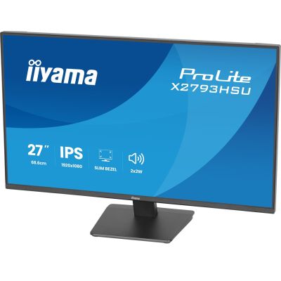 16. iiyama ProLite X2793HSU-B1 computer monitor 68.6 cm (27") 1920 x 1080 px Full HD LED Black