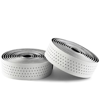 Rockbros Perforated Silicone Handlebar Tape - White