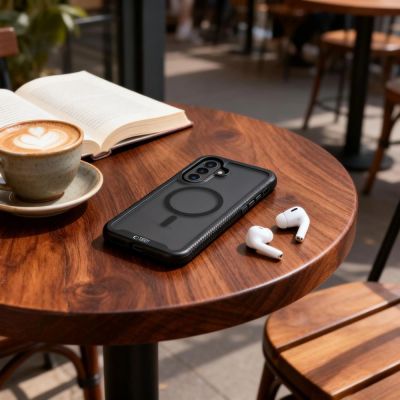 4. Tech-Protect Defense MagSafe Case for Samsung Galaxy A57 5G - Black