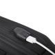 8. Wozinsky Premium Single Shoulder Anti-Theft City Backpack with Organizer and USB - Black