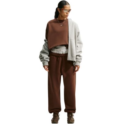 7. Nike Studio Fleece Women's Sweatshirt Brown IM8082 259