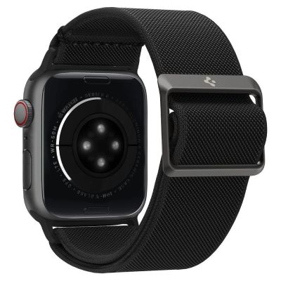 7. Spigen Fit Lite Strap for Apple Watch 4/5/6/7/8/9/SE/Ultra (42/44/45/49 mm) - Black