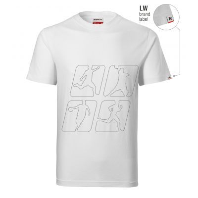 2. Malfini Base M MLI-R06LW T-shirt, white