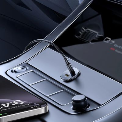 7. Baseus GoTrip 2 x USB-C 30W Car Charger - Black