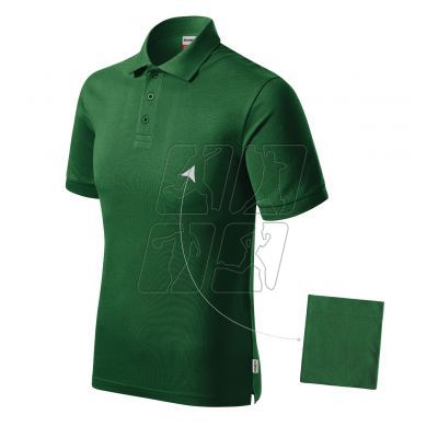 2. Men's Resist Heavy Polo Shirt (Bottle Green 06 (brand label))