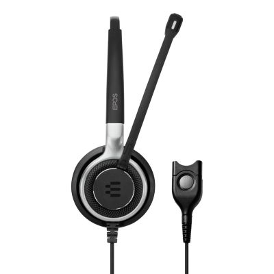 3. EPOS IMPACT SC 638 Headset Wired Headband Calls/Music Black, Silver