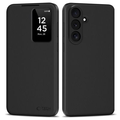 Tech-Protect Smart Wallet Case for Samsung Galaxy S26 FE - Matte Black