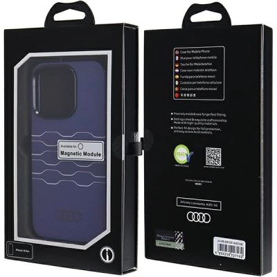 7. Audi IML MagSafe case for iPhone 15 Pro - blue