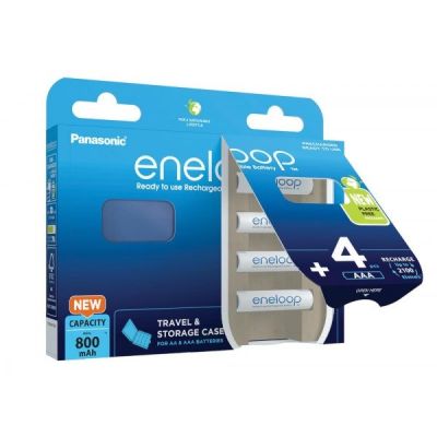 2. PANASONIC ENELOOP AAA 800mAh 4 pcs + box