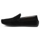 3. Men's leather moccasins, black suede, Filippo MP923