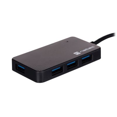 5. Hub NATEC Moth NHU-1342 (4x USB 3.0; black)