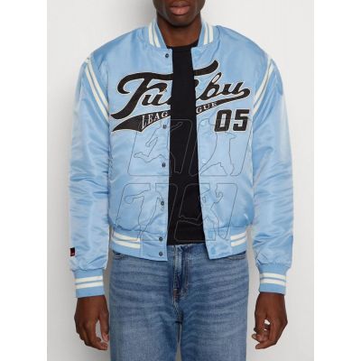 2. Fubu Varsity Satin College Jacket M 6075133