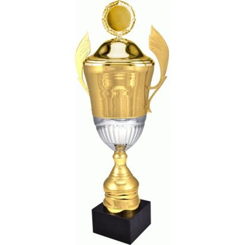 6. Gold metal cup with lid 4128/AP