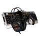 5. Marvo CM303 Keyboard with USB Gaming Mouse Included Black, Silver