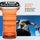 14. Spigen WBS2 Strap for Apple Watch 44 / 45 / 46 / 49 mm - Orange