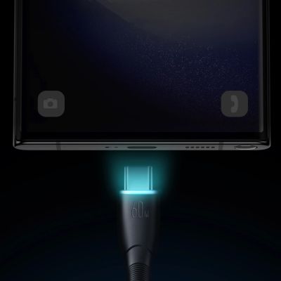 9. Joyroom Starry Series SA32-CC3 USB-C / USB-C cable 60W 1m - black