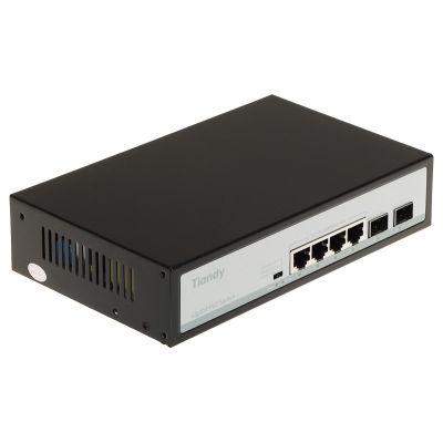 POE SWITCH TC-P3S06 SPEC:H/0402/AT/60 4-PORT SFP TIANDY