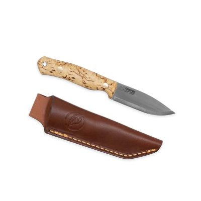 Casström No. 8 SFK Curly Birch Knife 14C28N