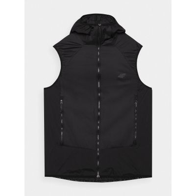 4. Men's down trekking vest with Primaloft active filling 4F 4FWSS24TVJAM096-24S