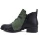 3. Women's suede boots, insulated, green, M.Daszyński MR2458