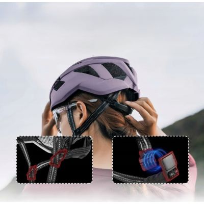 2. Rockbros bicycle helmet 10110039003 violet M (54-58)