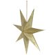 3. DECORATIVE PAPER STAR 60CM CHAMPAGNE