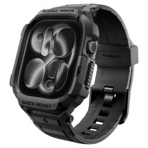 Spigen Rugged Armor Pro Apple Watch 42mm Strap - Matte Black