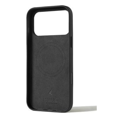 20. Mujjo iPhone 17 Pro Max Black Leather Case