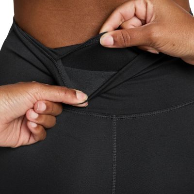 4. Nike One Seamless Front Women's Leggings Black HJ9195 013