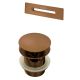 Bathtub accessory set - plug and overflow