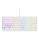 3. GENESIS Thor 230 TKL Gaming Keyboard USB QWERTY US English White