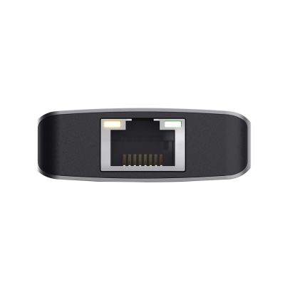 5. Trust DALYX 6-IN-1 USB-C Multi-Port Adapter Silver