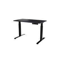 Electric height adjustable desk MOON 121x67x72-120 black/anthracite