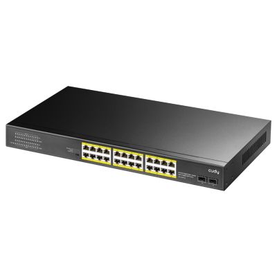 3. Cudy GS1028PS2 Gigabit Ethernet (10/100/1000) Network Links PoE Support Black