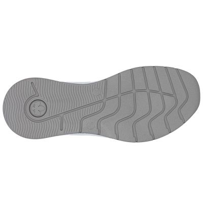 5. Women's leather shoes, sneakers, white Rieker N6508-80