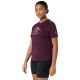 2. ASICS Fujitrail Logo SS Top 2012D432-501 Burgundy L
