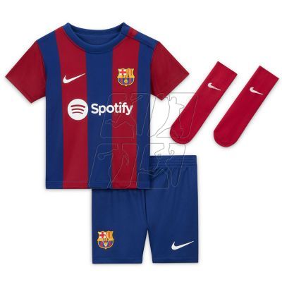 Nike FC Barcelona 2023/24 Home Jr DX2815-456 football kit