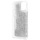 7. Guess GUHCP12LLG4GSI iPhone 12 Pro Max 6.7" silver/silver hardcase 4G Big Liquid Glitter