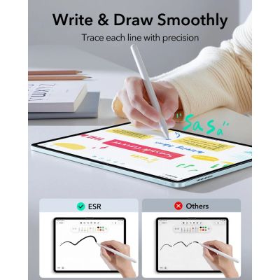 4. ESR Paper Feel Tempered Glass for iPad Air 10.9” (2020/2022) / 11” (2024/2025/2026)