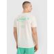 3. Men's t-shirt with print 4F 4FRSS25TTSHM2687-11S