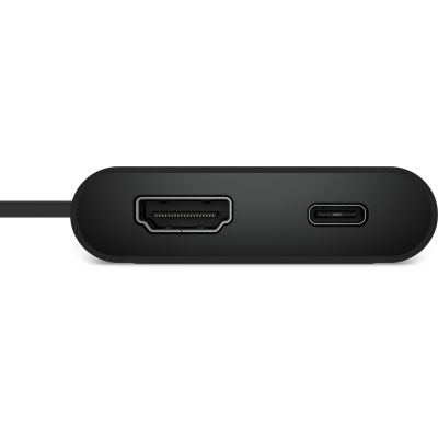 5. DELL DA225 Wired USB 3.2 Gen 1 (3.1 Gen 1) Type-C Black