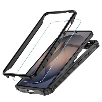 2. Tech-Protect MagBlast MagSafe Case + Tempered Glass 2-Pack for Samsung Galaxy S26 Ultra - Black
