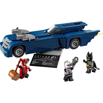 3. LEGO Super Heroes 76274 Batman with Batmobile vs. Harley Quinn and Mr. Freeze