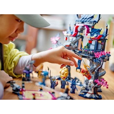 6. LEGO Ninjago 71813 Wolf Mask Shadow Dojo