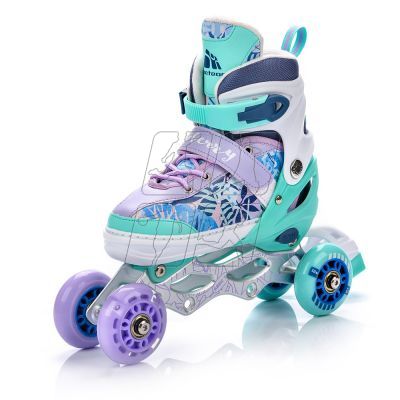 4. Meteor 4in1 Blueberry M 34-37 skates 24384