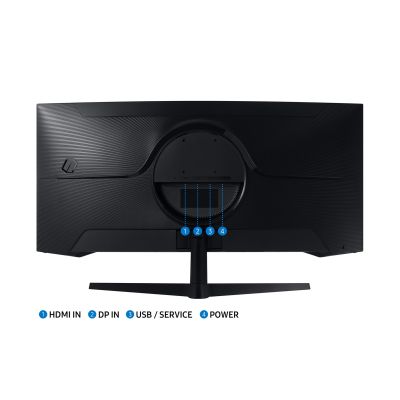 2. MONITOR SAMSUNG ODYSSEY G5 LED 34" LC34G55TWWPXEN