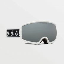 Volcom MIGRATIONS WHITE RERUN/SILVER CHROME snowboard goggles (VG0022116)