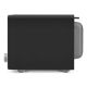 4. Smeg MOC02BLMEU Microwave Oven Black Combination Microwave Oven Countertop 27 L 900 W