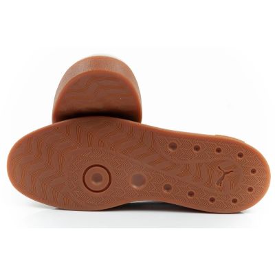 9. Puma Club II Era men's sports shoes sneakers leather white gray green